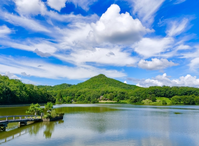 有馬山の風景
